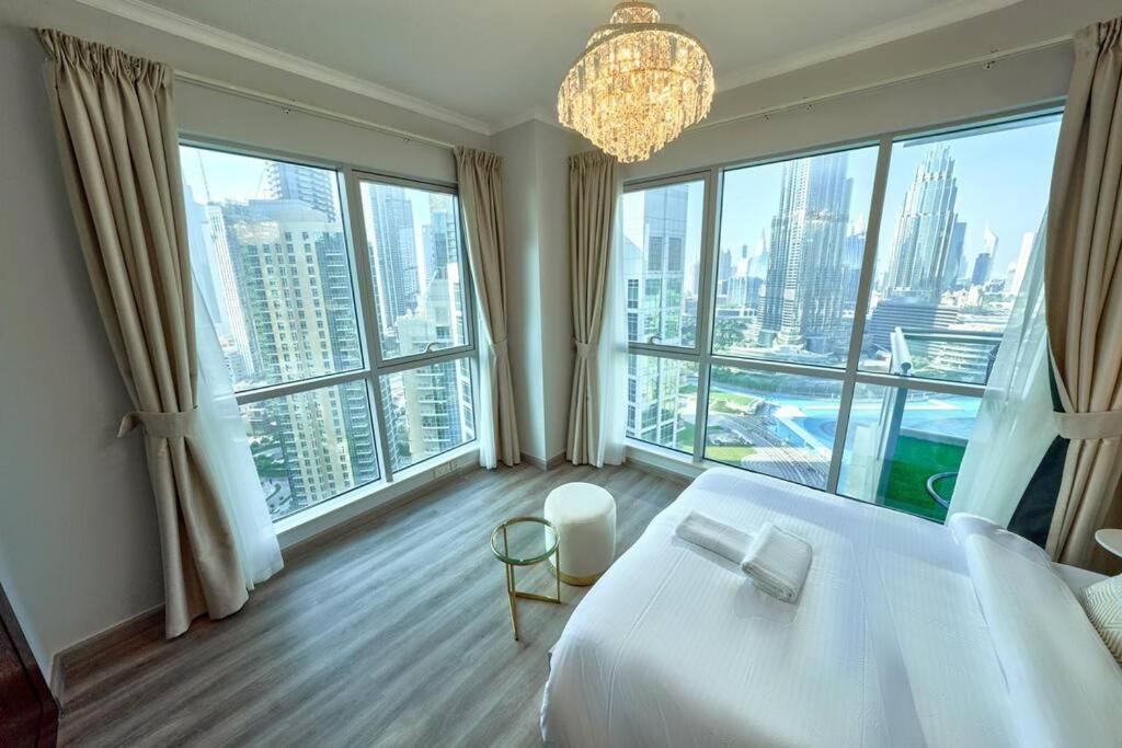 Magnificent Luxury 3Br With Amazing Burj & Fountain View Apartment ดูไบ ภายนอก รูปภาพ