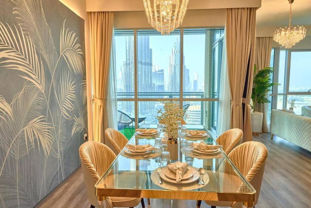 Magnificent Luxury 3Br With Amazing Burj & Fountain View Apartment ดูไบ ภายนอก รูปภาพ