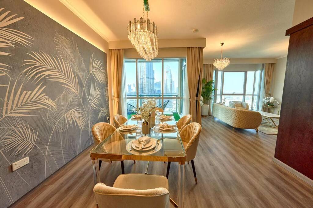 Magnificent Luxury 3Br With Amazing Burj & Fountain View Apartment ดูไบ ภายนอก รูปภาพ