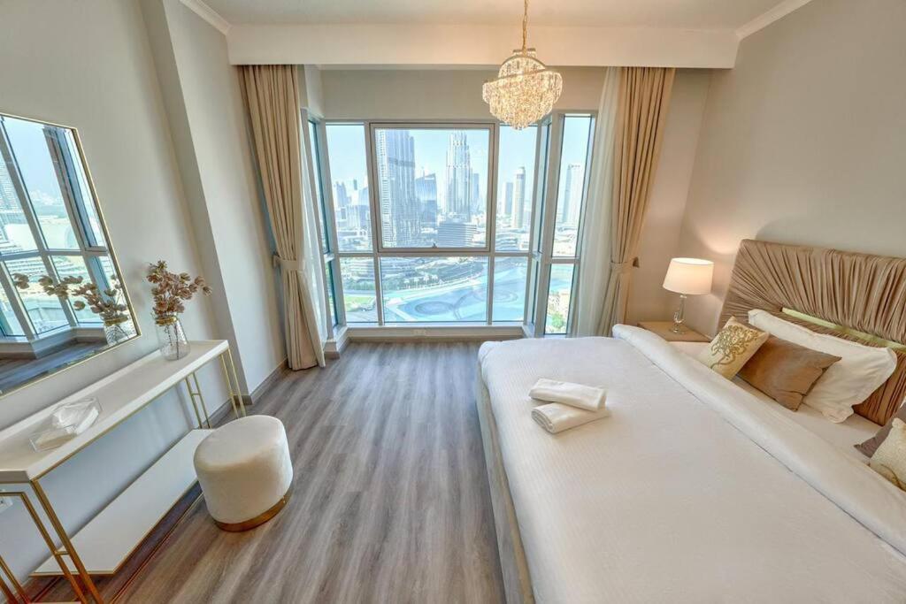 Magnificent Luxury 3Br With Amazing Burj & Fountain View Apartment ดูไบ ภายนอก รูปภาพ